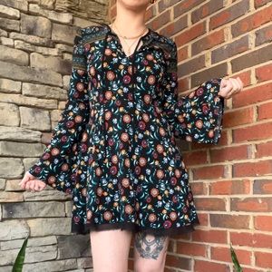 Forever21 fall hippie dress